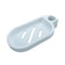 Wall Mount Shower Soap Holder with Drainage Tray No Drill Bathroom Soap Organizer