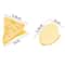 Potato Chip Bag Sealing Clips 2PCS Fun Snack Shape Food Storage Bag Clips 2