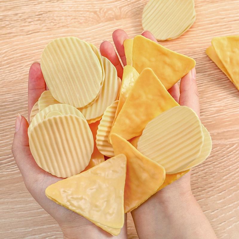 Potato Chip Bag Sealing Clips 2PCS Fun Snack Shape Food Storage Bag Clips 6