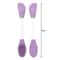 2PCS Dual Head Silicone Face Mask Brush Set Facial Mask Applicator Cleansing Massage Tool 3