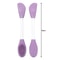 2PCS Dual Head Silicone Face Mask Brush Set Facial Mask Applicator Cleansing Massage Tool 3