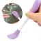 2PCS Dual Head Silicone Face Mask Brush Set Facial Mask Applicator Cleansing Massage Tool 4