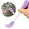 2PCS Dual Head Silicone Face Mask Brush Set Facial Mask Applicator Cleansing Massage Tool 4
