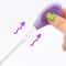 2PCS Dual Head Silicone Face Mask Brush Set Facial Mask Applicator Cleansing Massage Tool 6