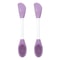 2PCS Dual Head Silicone Face Mask Brush Set Facial Mask Applicator Cleansing Massage Tool 9