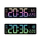 Smart LED Digital Wall Clock With Remote Control Countdown Timer Temperature Display 1