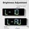 Smart LED Digital Wall Clock With Remote Control Countdown Timer Temperature Display 6