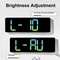 Smart LED Digital Wall Clock With Remote Control Countdown Timer Temperature Display 6
