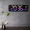Smart LED Digital Wall Clock With Remote Control Countdown Timer Temperature Display 0