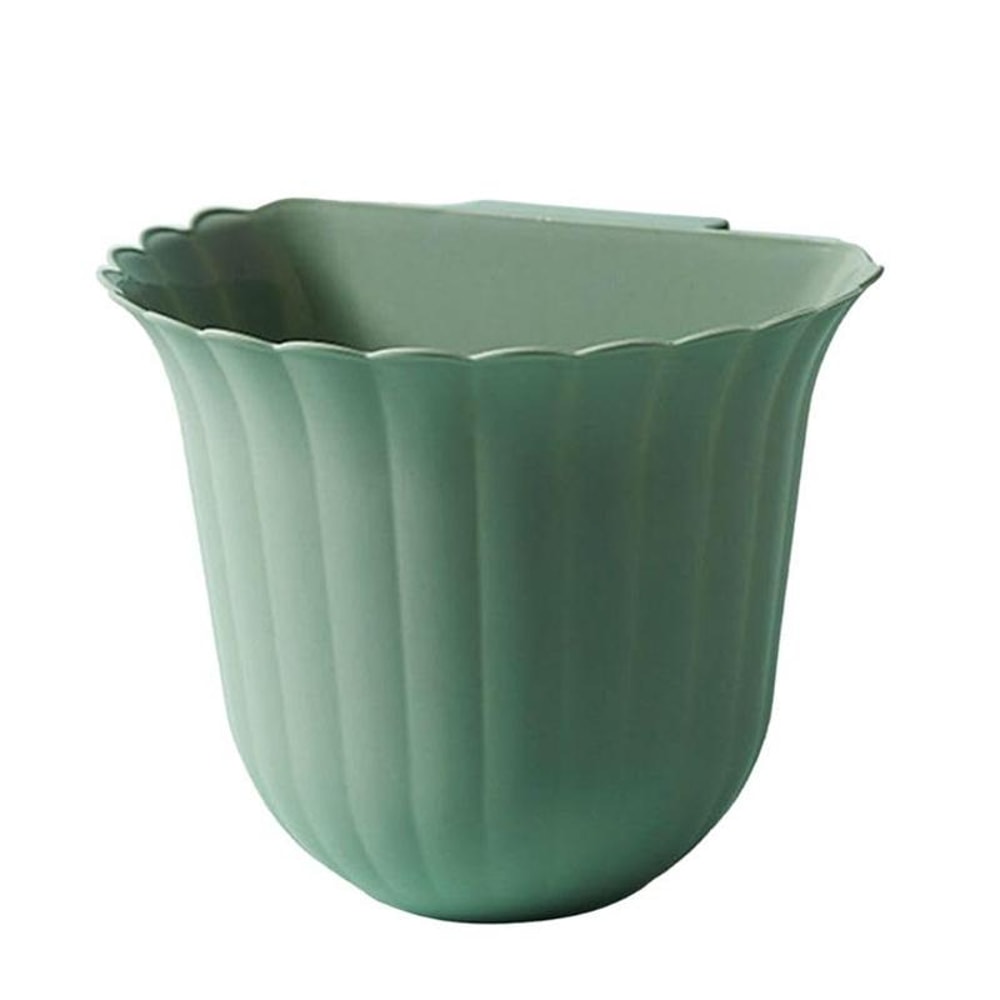 Compact Hanging Kitchen Trash Can Space Saving Countertop Waste Bin 10