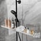 Premium Adjustable Bathroom Faucet Shelf Storage Stand Space Saving Vanity Organizer 0
