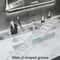 Premium Adjustable Bathroom Faucet Shelf Storage Stand Space Saving Vanity Organizer 5