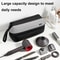Large Capacity Hair Tool Organizer Bag Double Layer Hair Dryer Curling Iron Case 4
