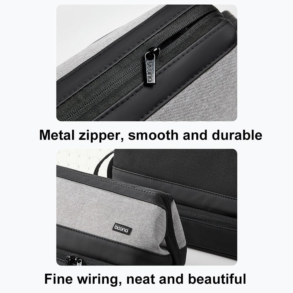 Large Capacity Hair Tool Organizer Bag Double Layer Hair Dryer Curling Iron Case 5