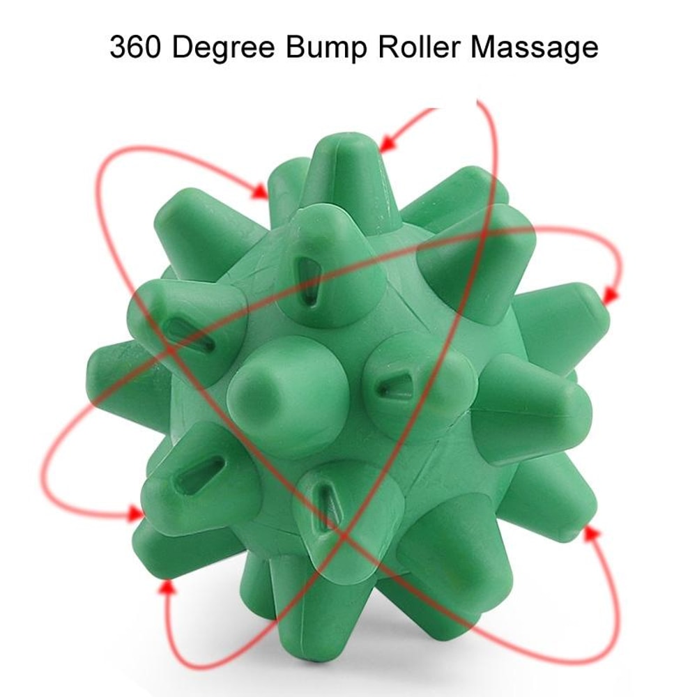 Deep Tissue Hedgehog Massage Ball Plantar Fascia Myofascial Release Tool 4