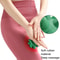 Deep Tissue Hedgehog Massage Ball Plantar Fascia Myofascial Release Tool 1