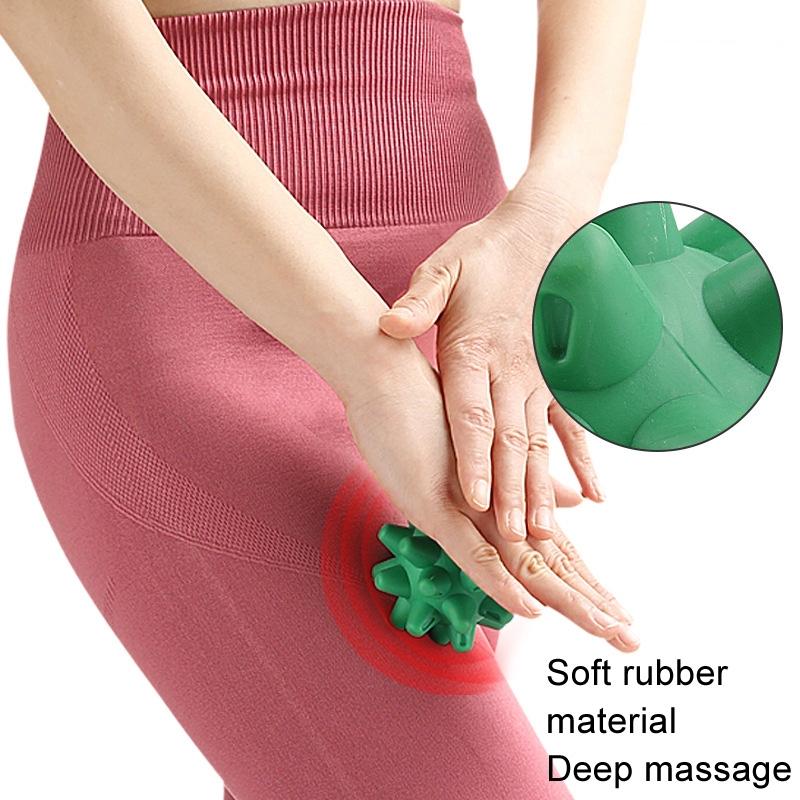 Deep Tissue Hedgehog Massage Ball Plantar Fascia Myofascial Release Tool 1