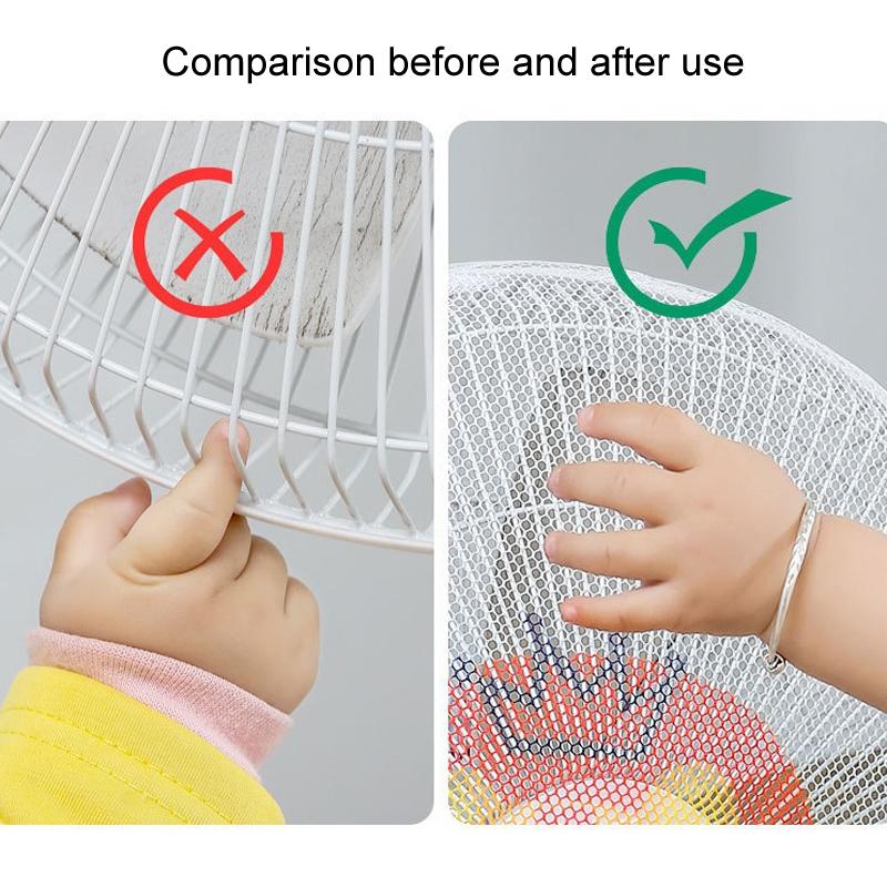 Children Safety Fan Mesh Cover Anti Pinch Protective Net For Fans 4