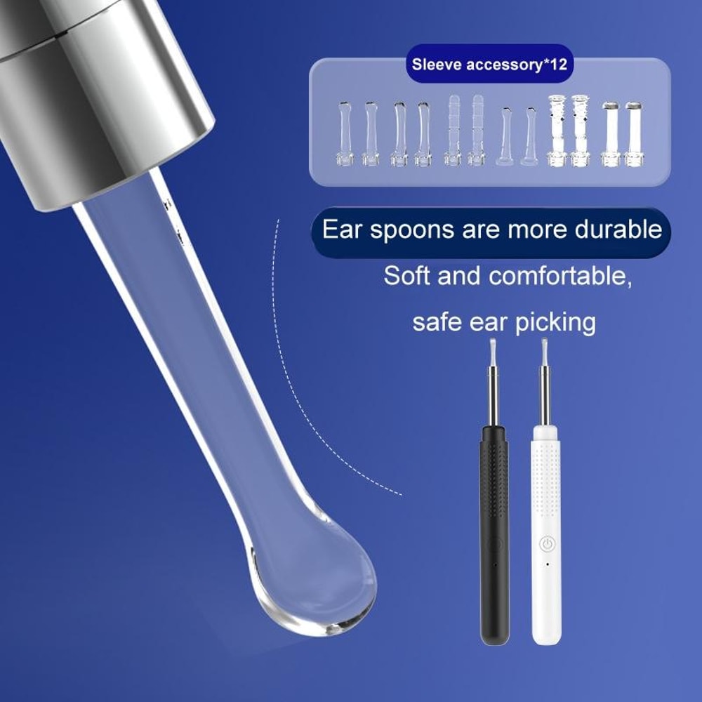 Smart Visual Ear Cleaner Endoscope Ear Wax Removal Tool With App View 9