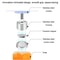 Premium Stainless Steel Magnetic Wall Mounted Soap Rack Rust Resistant Bathroom Organizer 3