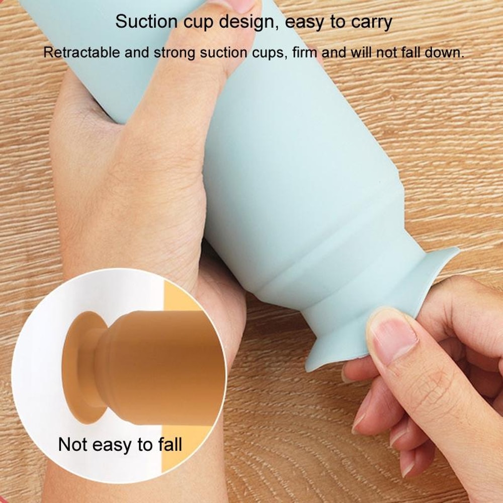 Retractable Silicone Pen Pouch Large Capacity Pencil Case Organizer 3