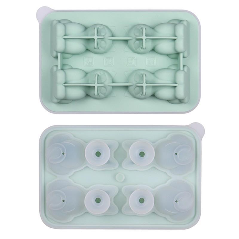 3D Cat Whiskey Ice Cube Tray Premium Silicone Ice Mold 8