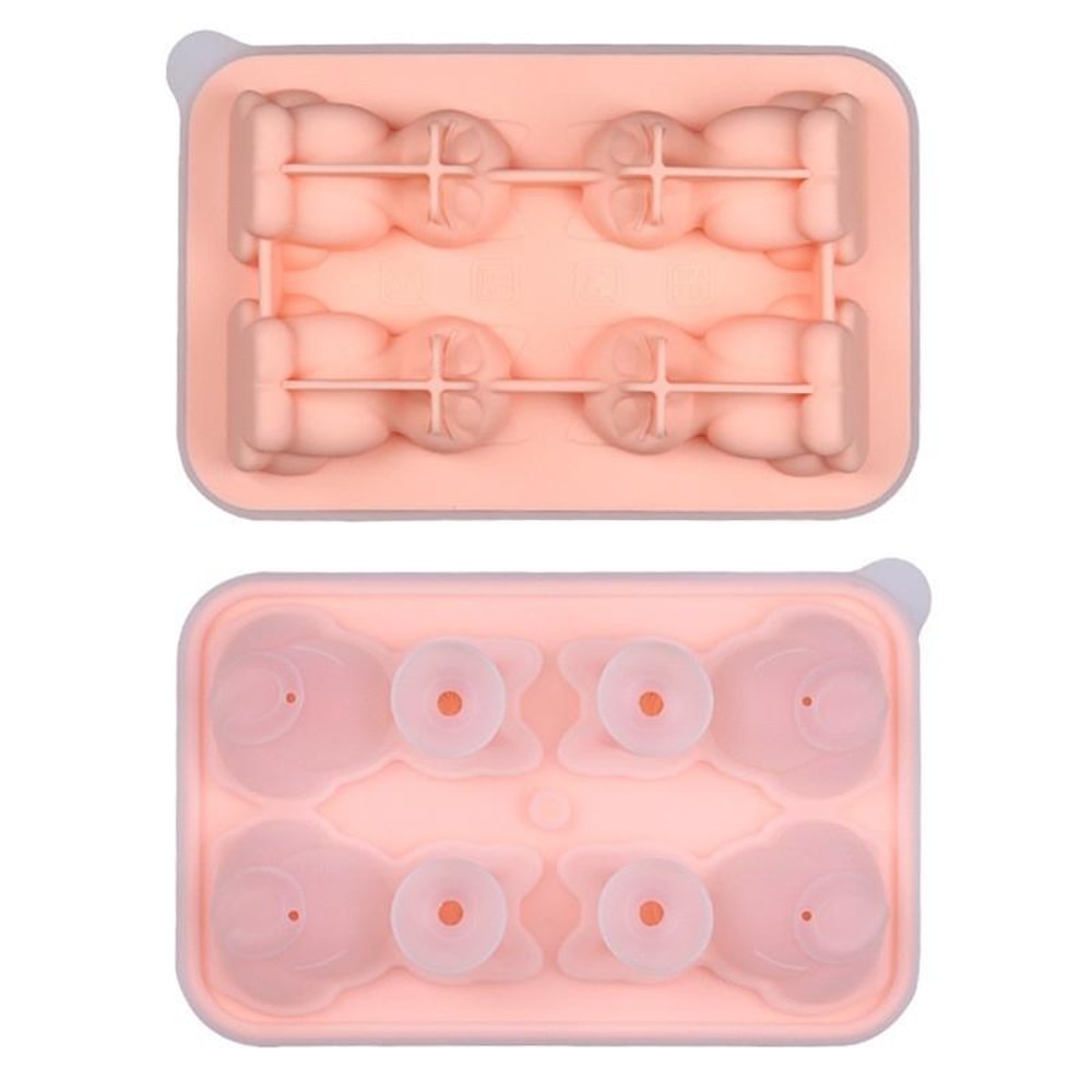 3D Cat Whiskey Ice Cube Tray Premium Silicone Ice Mold 7