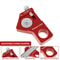 Precision Adjustable Woodworking Square Ruler Measuring Tool Carpentry Angle Marking 2