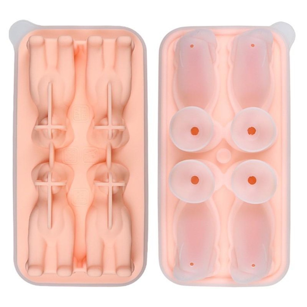 3D Dog Ice Mold Silicone Tray For Drinks Cocktails 11