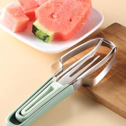 premium 3 in 1 watermelon cutter & fruit slicer tool