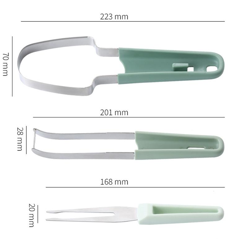 Premium 3 In 1 Watermelon Cutter Fruit Slicer Tool 6