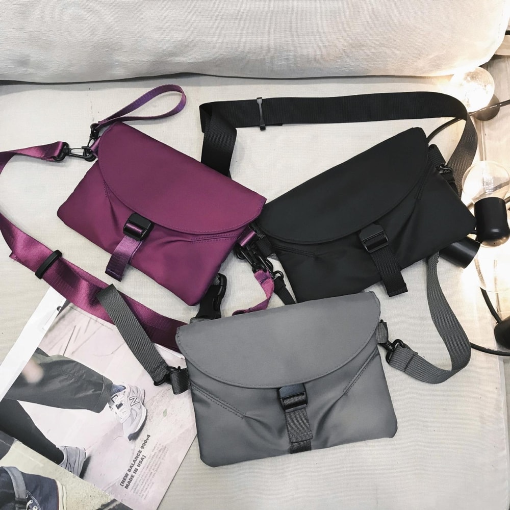 Durable Small Nylon Crossbody Bag Casual Work Everyday Shoulder Bag 1