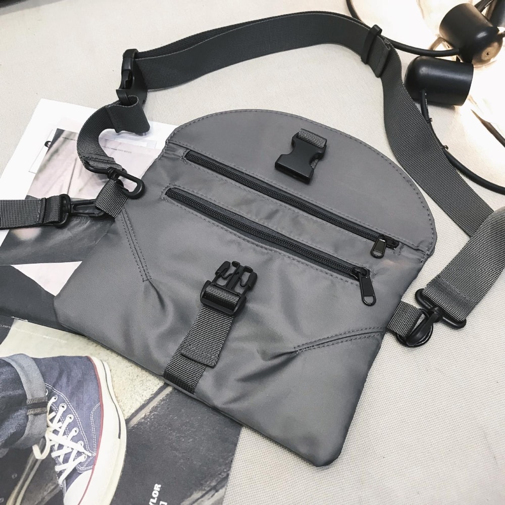 Durable Small Nylon Crossbody Bag Casual Work Everyday Shoulder Bag 2