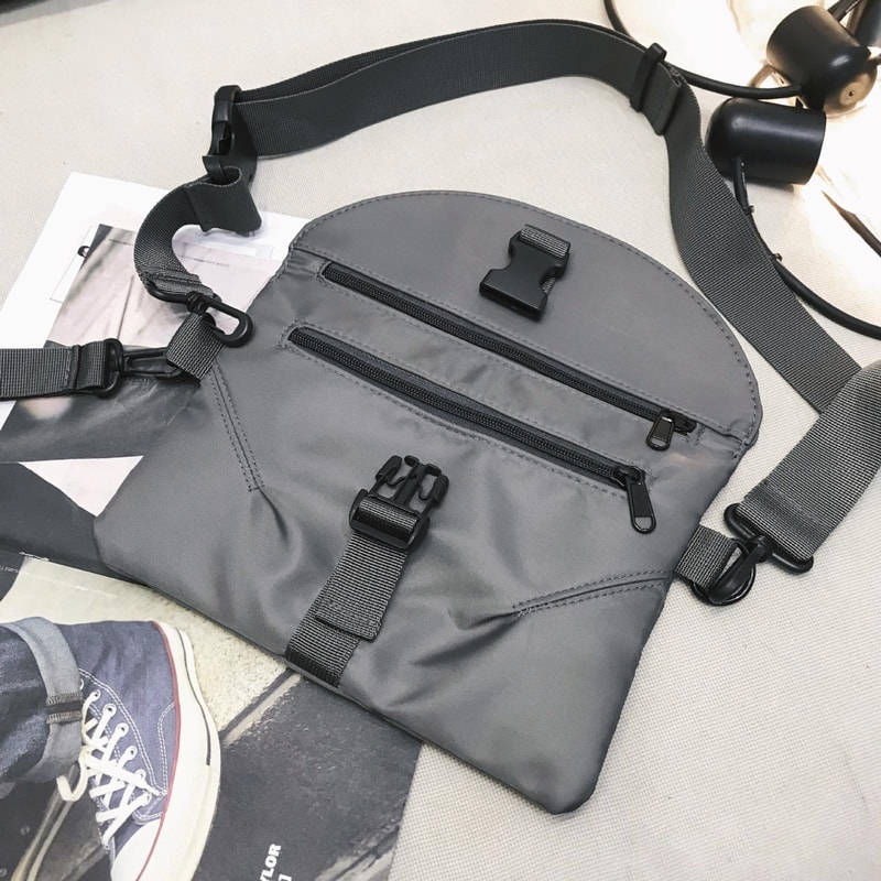 Durable Small Nylon Crossbody Bag Casual Work Everyday Shoulder Bag 2
