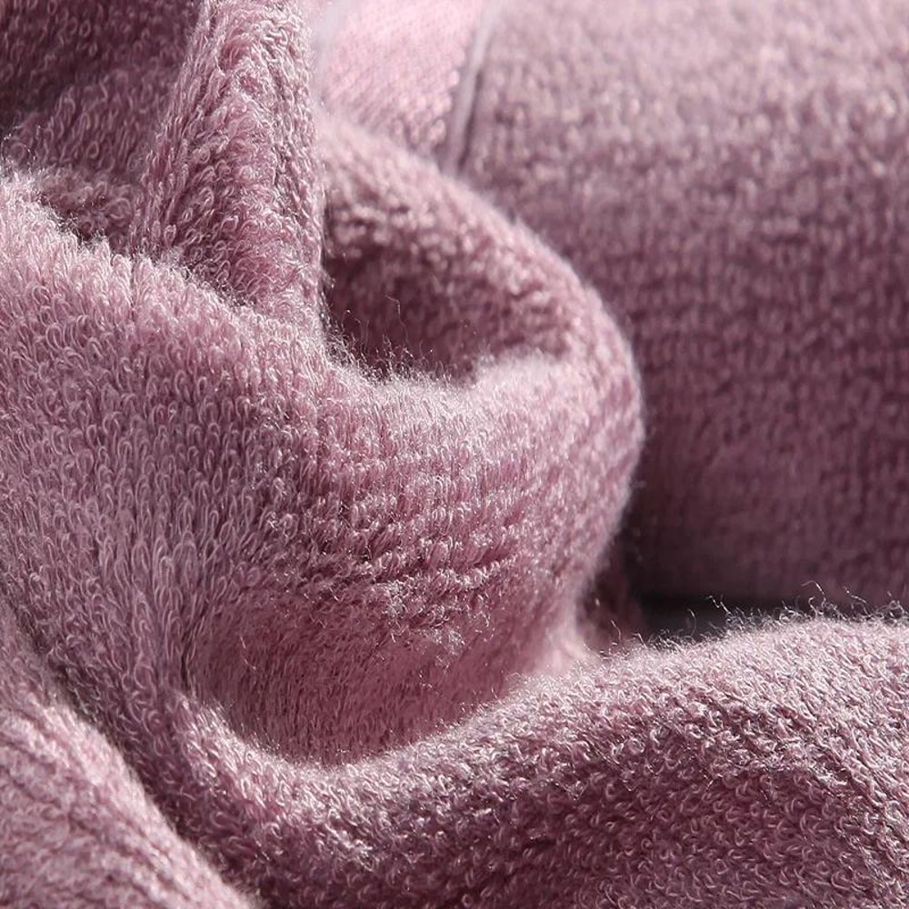 Premium 3 Piece Bamboo Cotton Towel Set Soft Plush Absorbent Towels 3