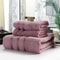Premium 3 Piece Bamboo Cotton Towel Set Soft Plush Absorbent Towels 7