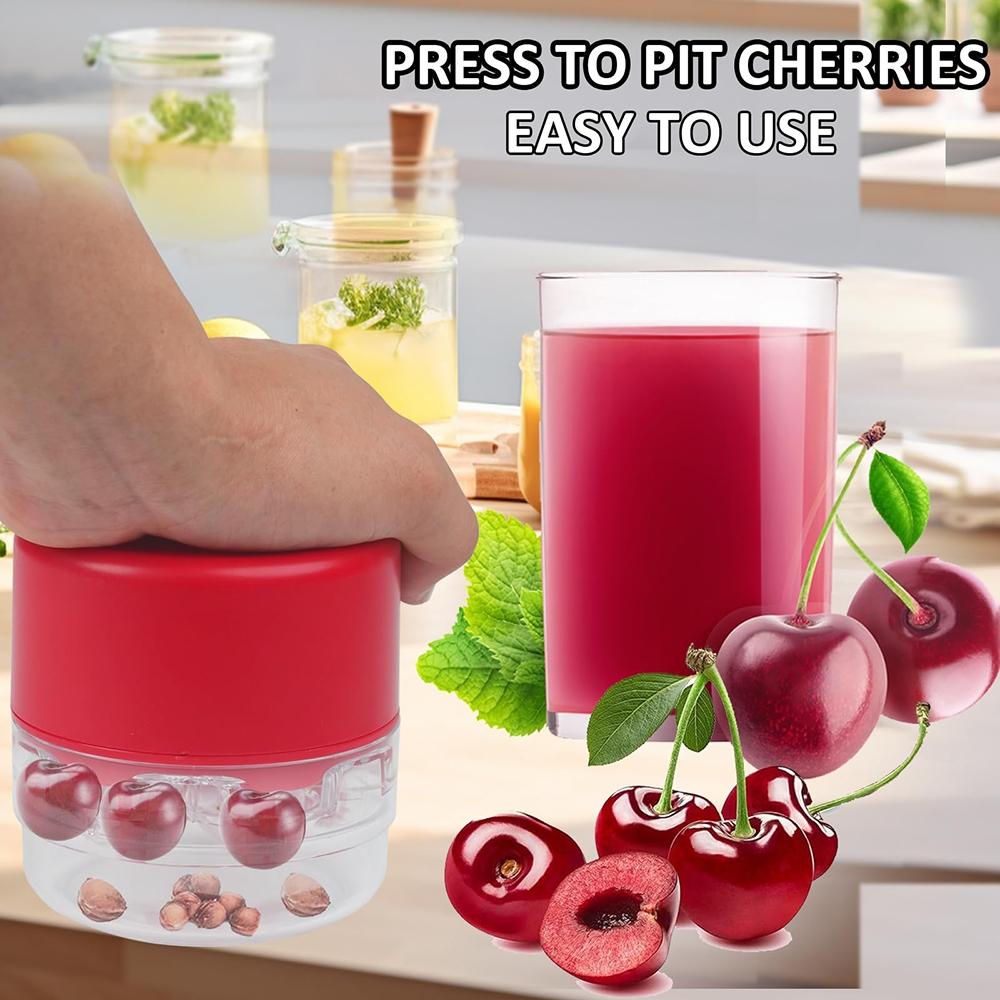 Seven Hole Cherry And Date Core Remover Easy Clean Fast 4
