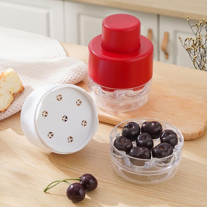 Seven Hole Cherry And Date Core Remover Easy Clean Fast 8