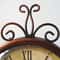 Vintage Retro Iron Clock, Silent Table & Living Room Decor Clock