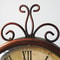 Vintage Retro Iron Clock, Silent Table & Living Room Decor Clock