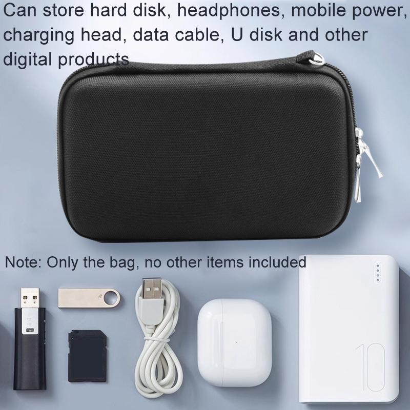 Premium EVA Cable Digital Storage Case Hard Shell Electronics Organizer 7