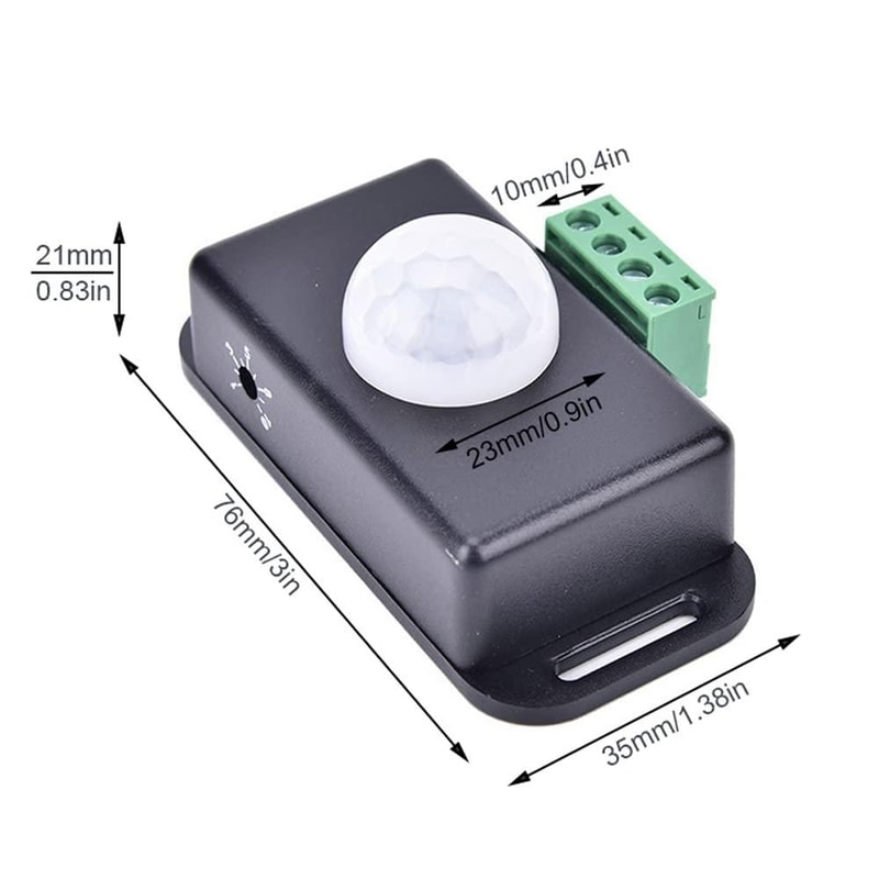 Premium PIR Motion Sensor LED Controller with Adjustable Timer