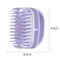 Ergonomic Silicone Scalp Massage Shampoo Brush For Deep Clean Relaxation 3