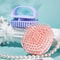Ergonomic Silicone Scalp Massage Shampoo Brush For Deep Clean Relaxation 0