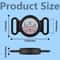 AirTag Pet Collar Silicone Protective Case Waterproof AirTag Pet Tracker Holder 3