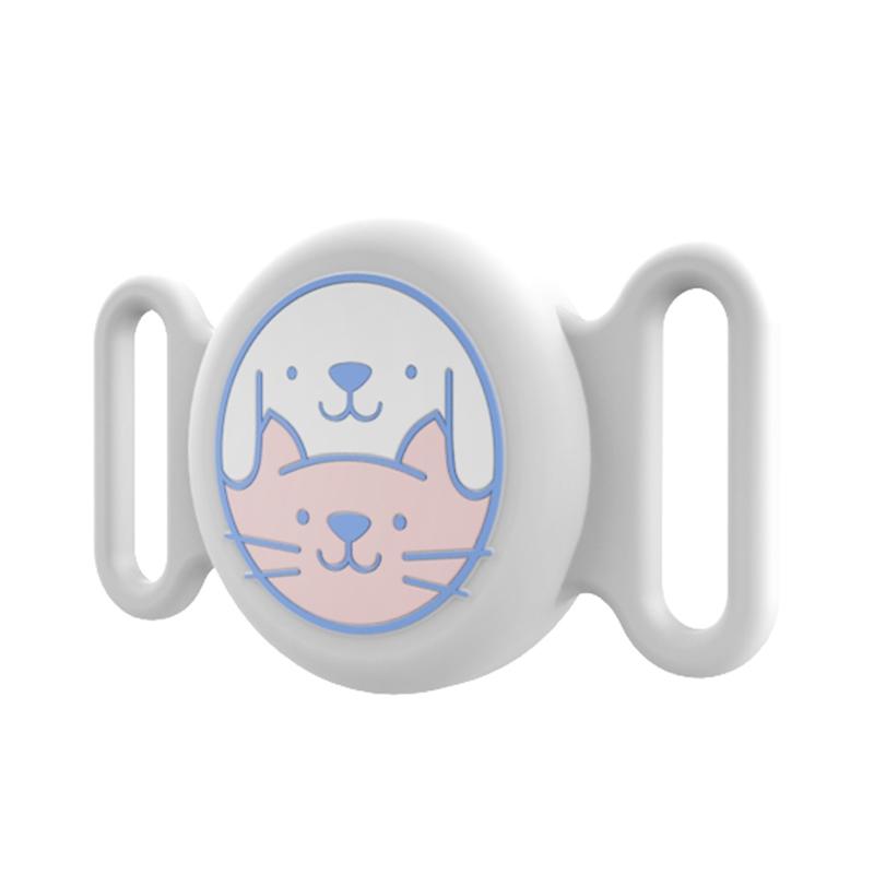 AirTag Pet Collar Silicone Protective Case Waterproof AirTag Pet Tracker Holder 6
