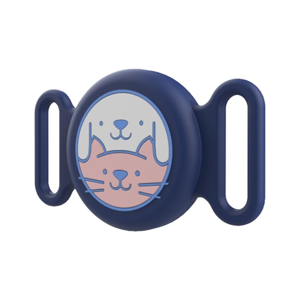 AirTag Pet Collar Silicone Protective Case Waterproof AirTag Pet Tracker Holder 8