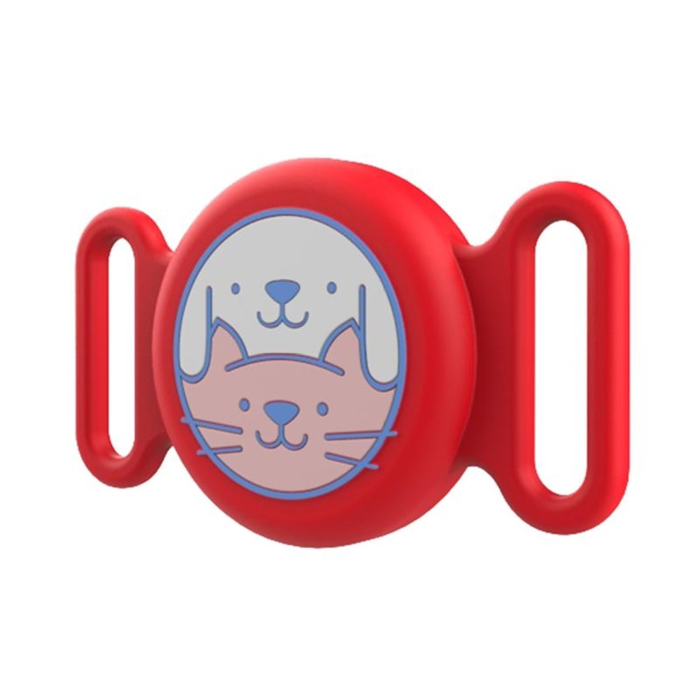 AirTag Pet Collar Silicone Protective Case Waterproof AirTag Pet Tracker Holder 9