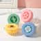 Gentle Kids Silicone Scalp Massage Shampoo Brush With Hangable Comb 0