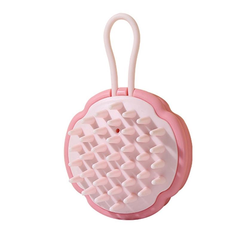 Gentle Kids Silicone Scalp Massage Shampoo Brush With Hangable Comb 8